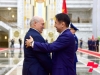 Ерөнхийлөгч У.Хүрэлсүхийг Беларусь Улсын Ерөнхийлөгч А.Г.Лукашенко албан ёсоор угтаж авлаа
